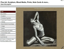 Tablet Screenshot of dawnmclaughlin.com